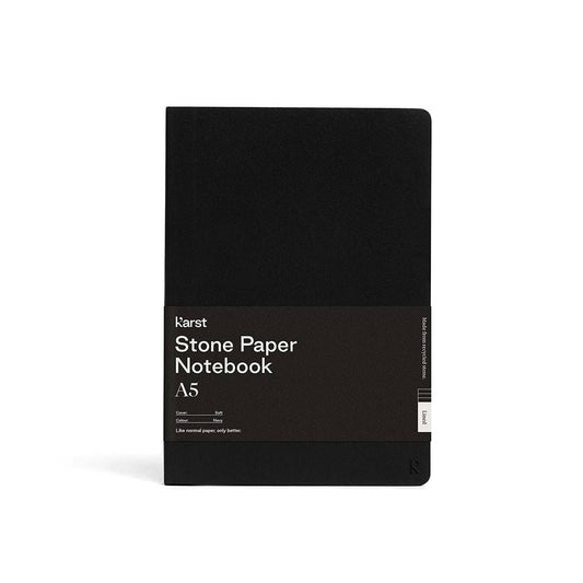 Ameico Black Karst - A5 Softcover Notebook - Lined