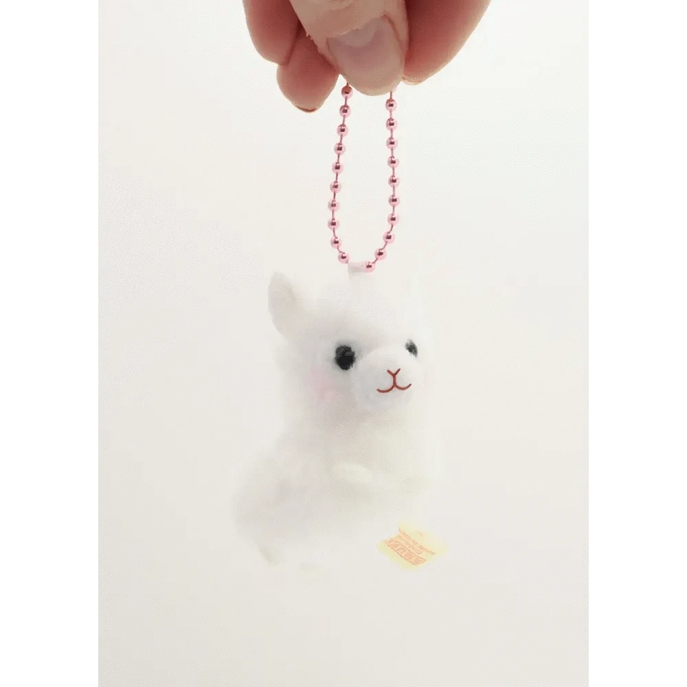 Amuse,Inc. Keychains Llama Petit Maru Plush Keychain