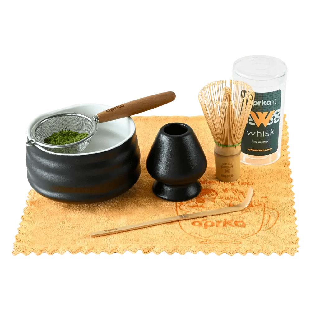 Aprikalife Tea & Tea Sets Ceremonial Matcha Starter Kit (6pcs), Christmas Gift Set