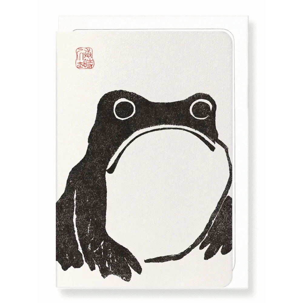 Ezen Trade Greeting Cards FROG (1814): Japanese Greeting Card