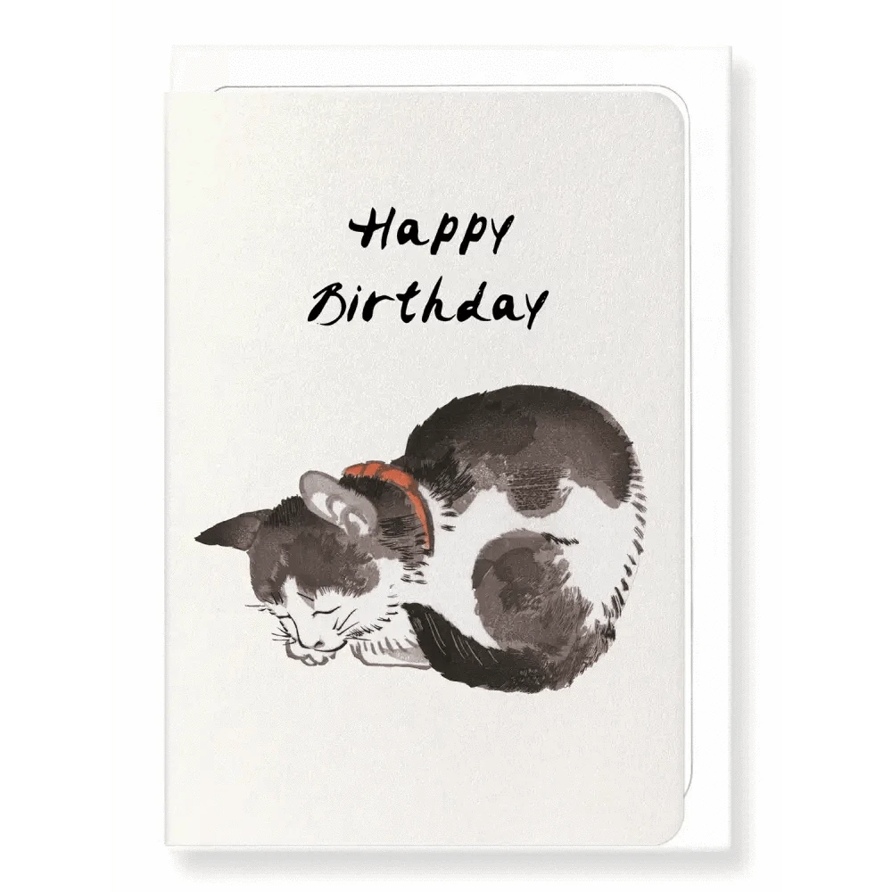 Ezen Trade Greeting Cards HAPPY BIRTHDAY CAT: Japanese Greeting Card