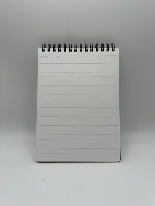 FUJIKIN Notebooks & Notepads Maruman Mnemosyne 194 Spiral Bound Memo Pad - B6 - 7mm Lined
