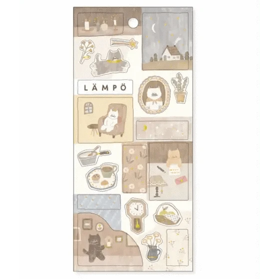 MIND WAVE Decorative Stickers Kitten Core Stickers