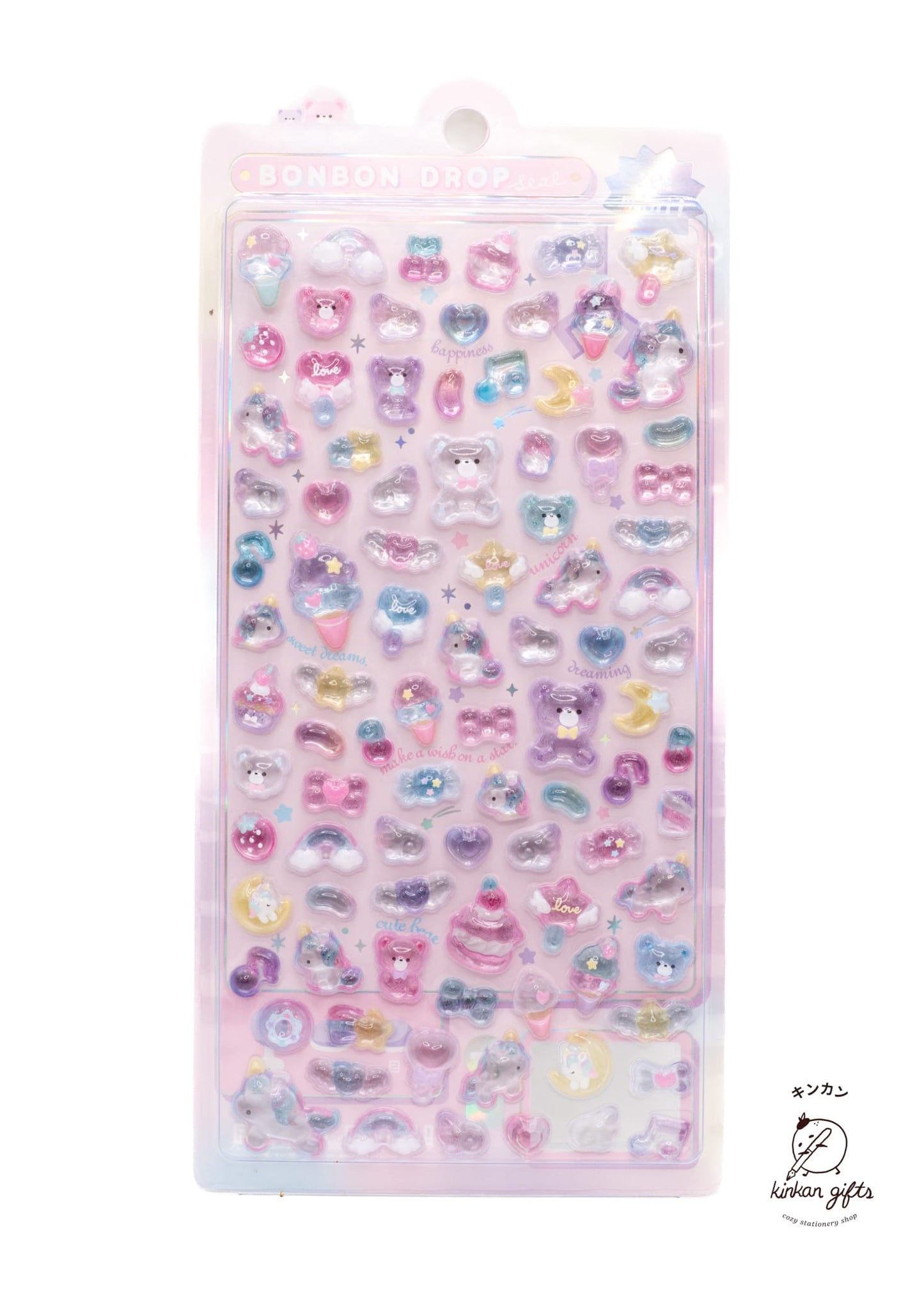 Spoon Inc. Decorative Stickers Unicorn Bon Bon Drop: It's Mini!