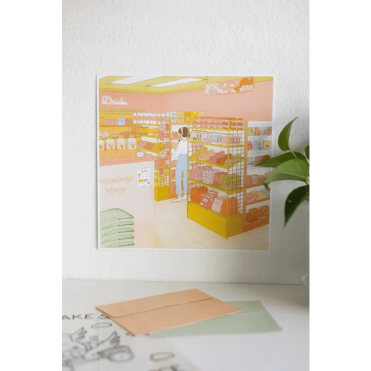 Sundrop Studios prints Combini Poster