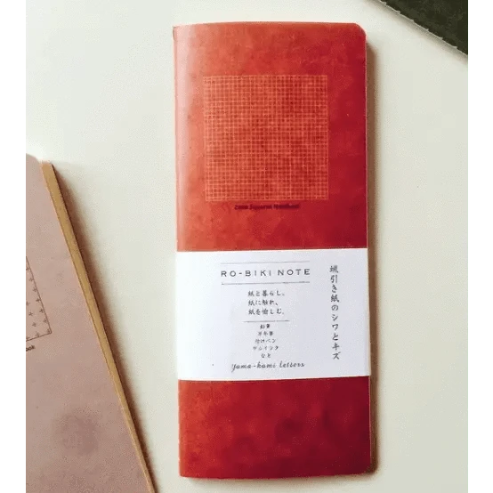 Super Delivery Notebooks & Notepads 2mm Squared RO-BIKI Note Book - Red