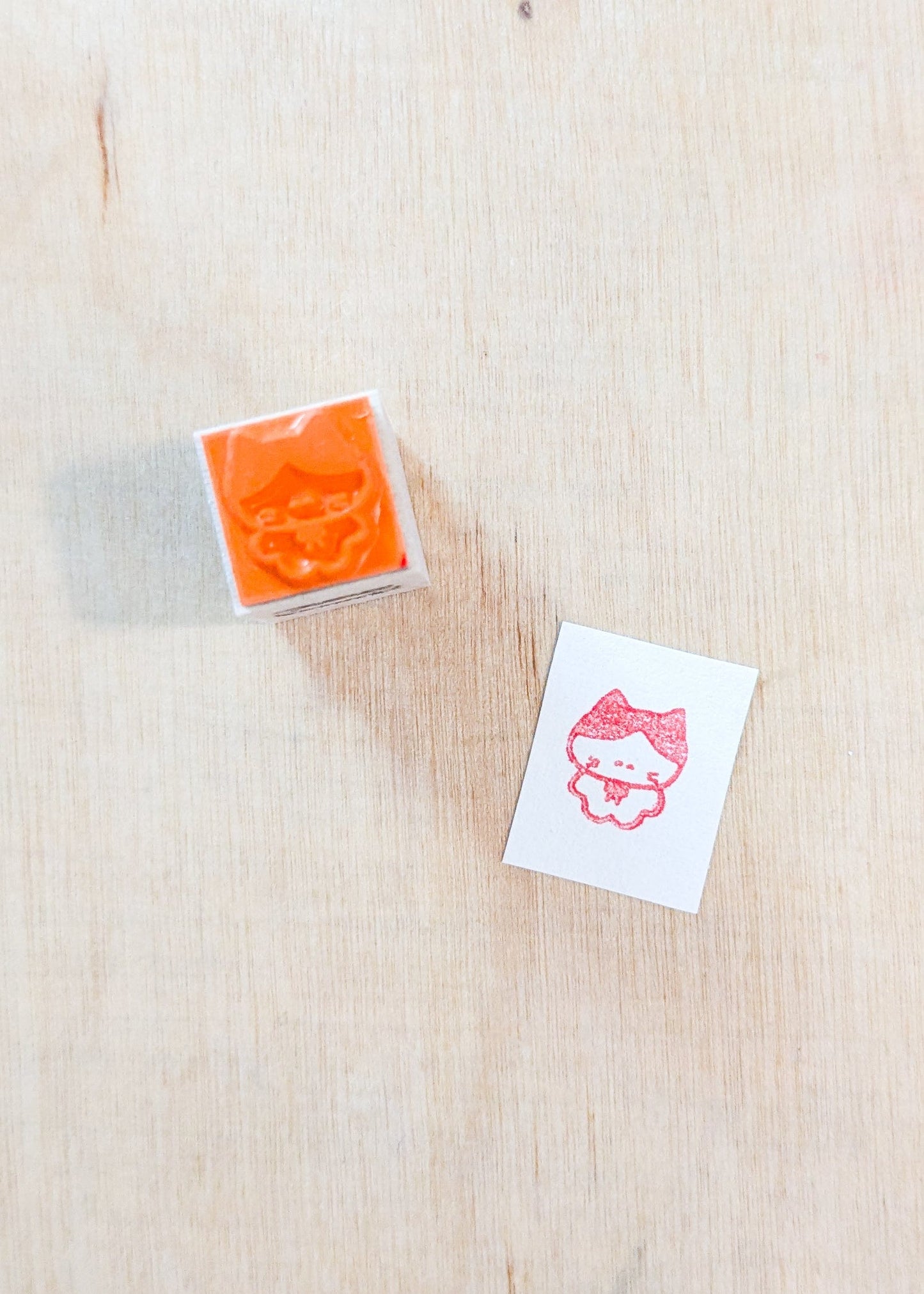 TONIKAKU HOKKAIDO Stamps Cat With Smile Stamp - Tonikaku Hokkaido