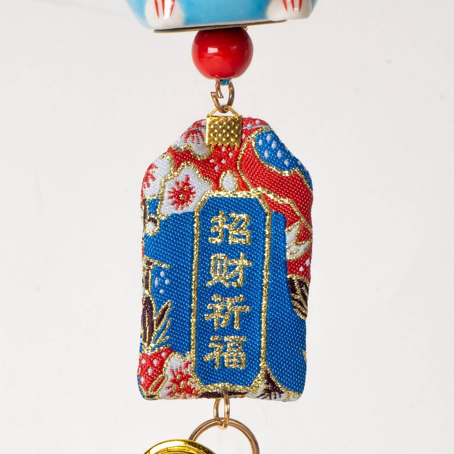 Urban Tokyo 13 Inch Length Maneki Neo Lucky Cat Hanging Charm (12/120)
