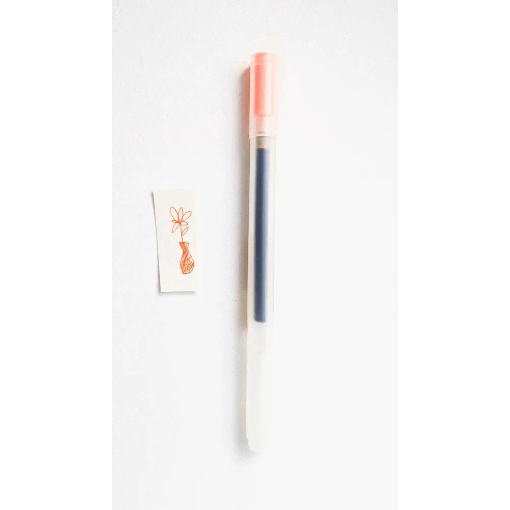 Amazon Pens Light Orange XIZE SH - Muji "Dupe" Colored Gel Pens - .5mm
