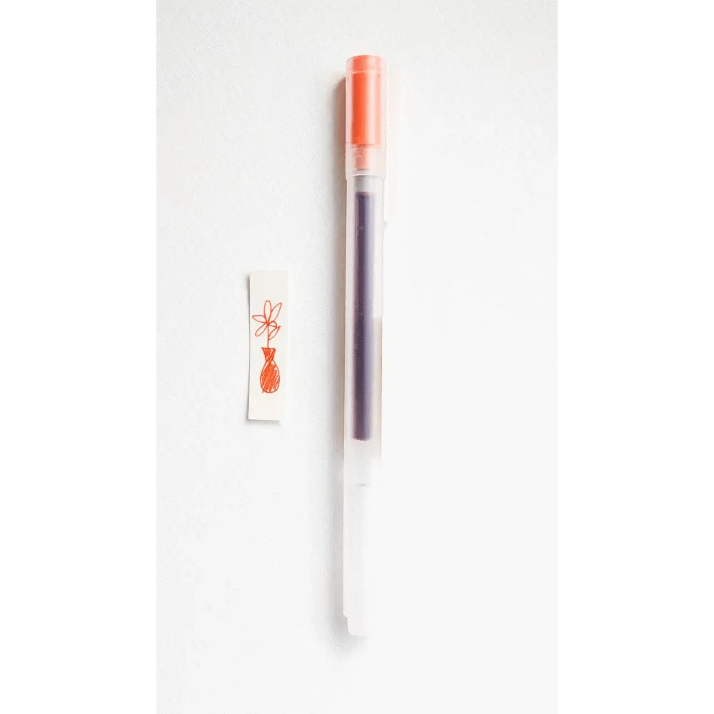 Amazon Pens Orange XIZE SH - Muji "Dupe" Colored Gel Pens - .5mm