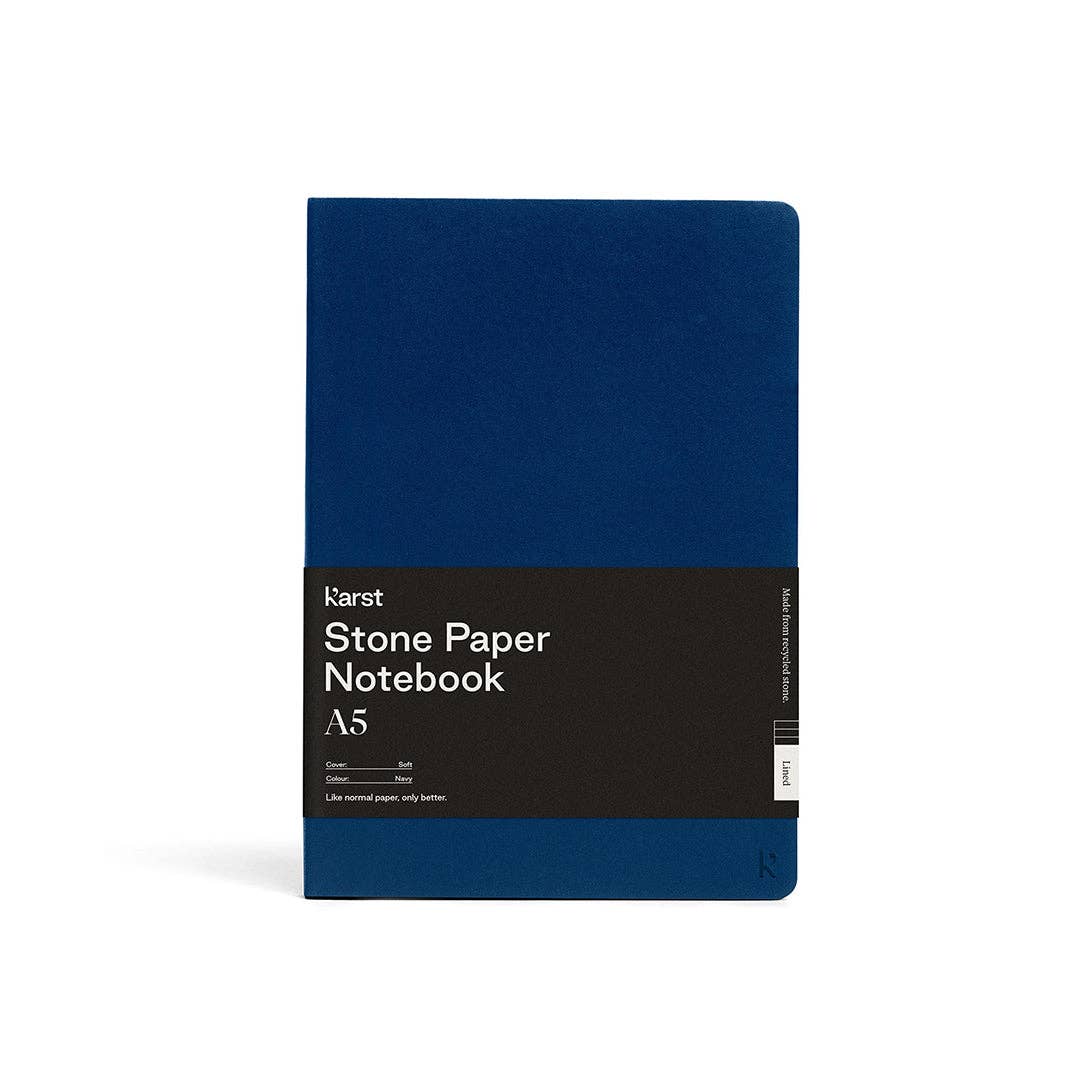 Ameico Black Karst - A5 Softcover Notebook - Lined