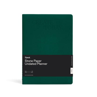 Ameico Burgundy Karst - B5 Softcover Undated Planner