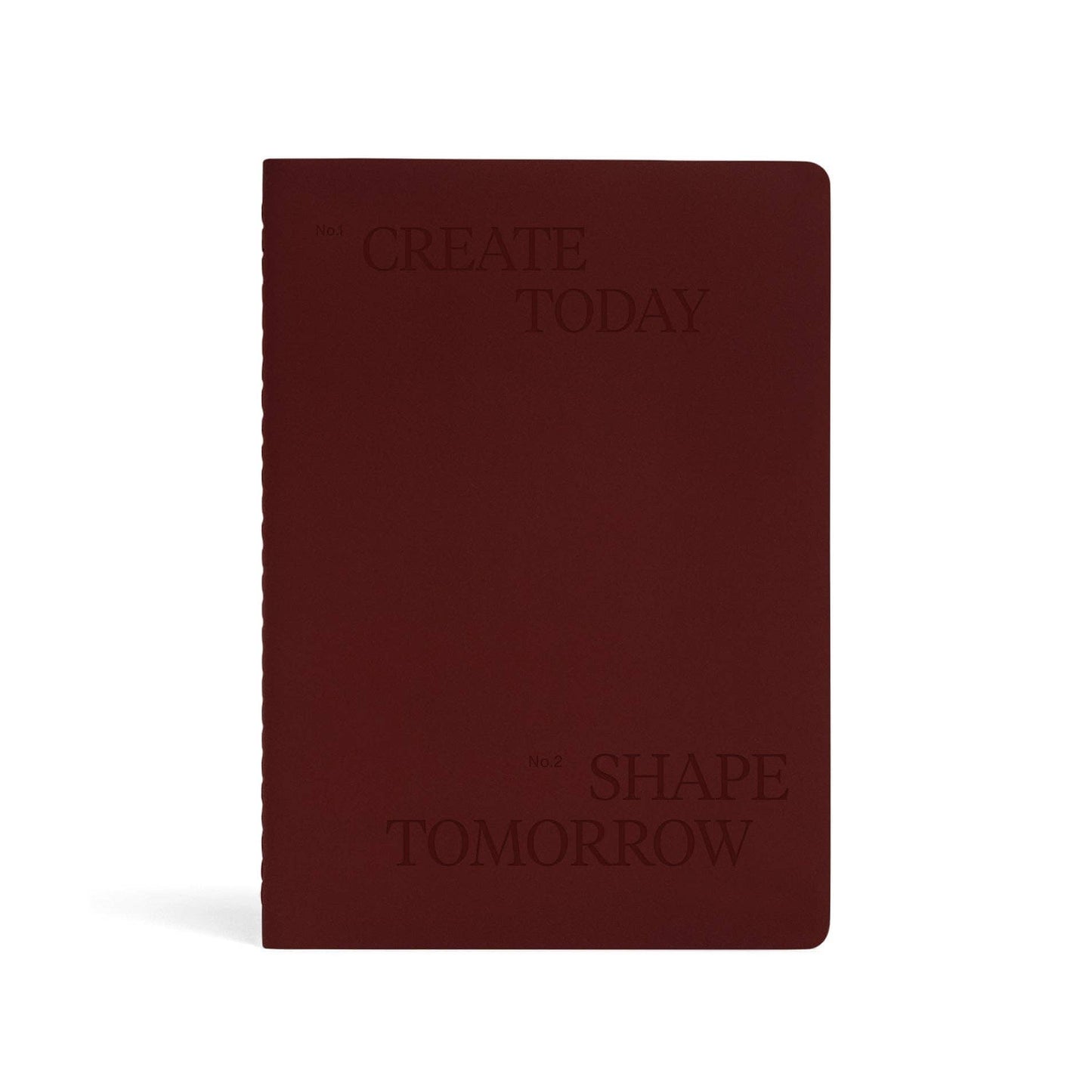 Ameico Burgundy Karst - B5 Softcover Undated Planner