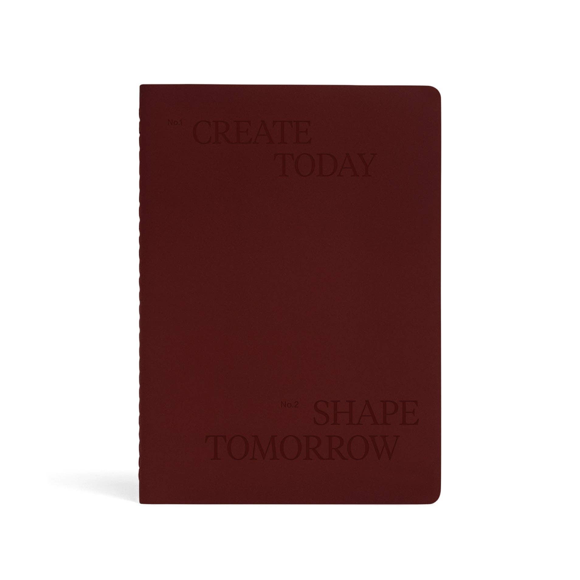 Ameico Burgundy Karst - B5 Softcover Undated Planner