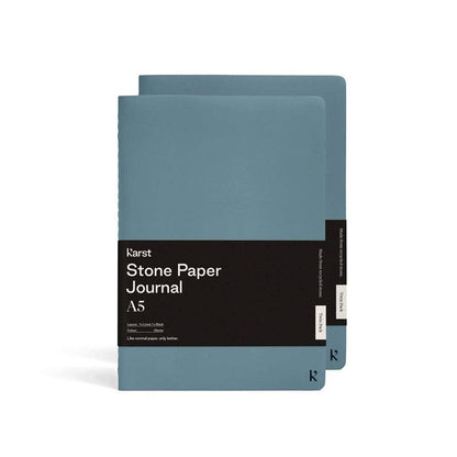 Ameico Journals Glacier Karst - A5 Softcover Daily Journal Twin Pack