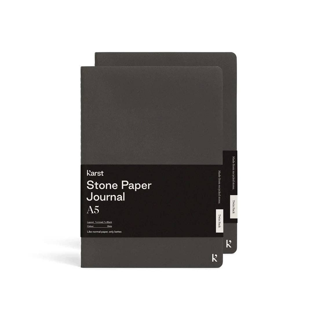 Ameico Karst - A5 Softcover Daily Journal Twin Pack