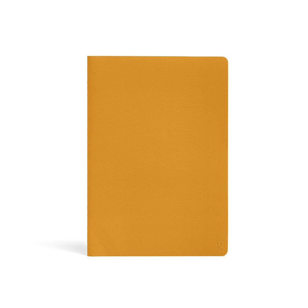 Ameico Notebooks & Notepads Turmeric Karst - A5 Softcover Notebook - Lined