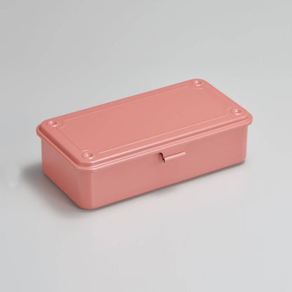 Ameico tool box Live Coral Toyo - Steel Stackable Storage Box T-190