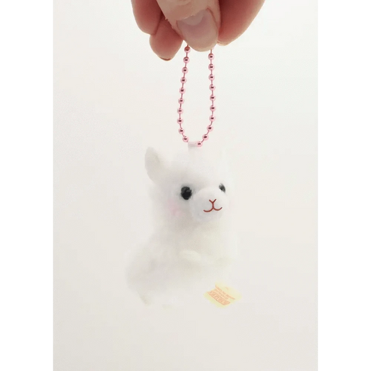 Amuse,Inc. Keychains Llama Petit Maru Plush Keychain
