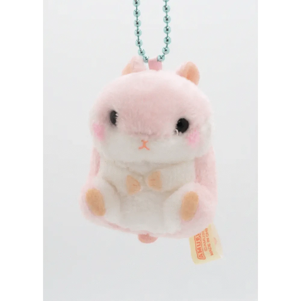 Amuse,Inc. Keychains Pink Hamster Keychain