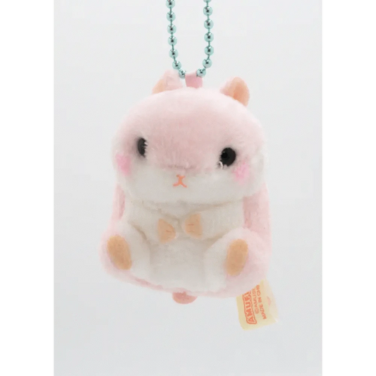 Amuse,Inc. Keychains Pink Hamster Keychain