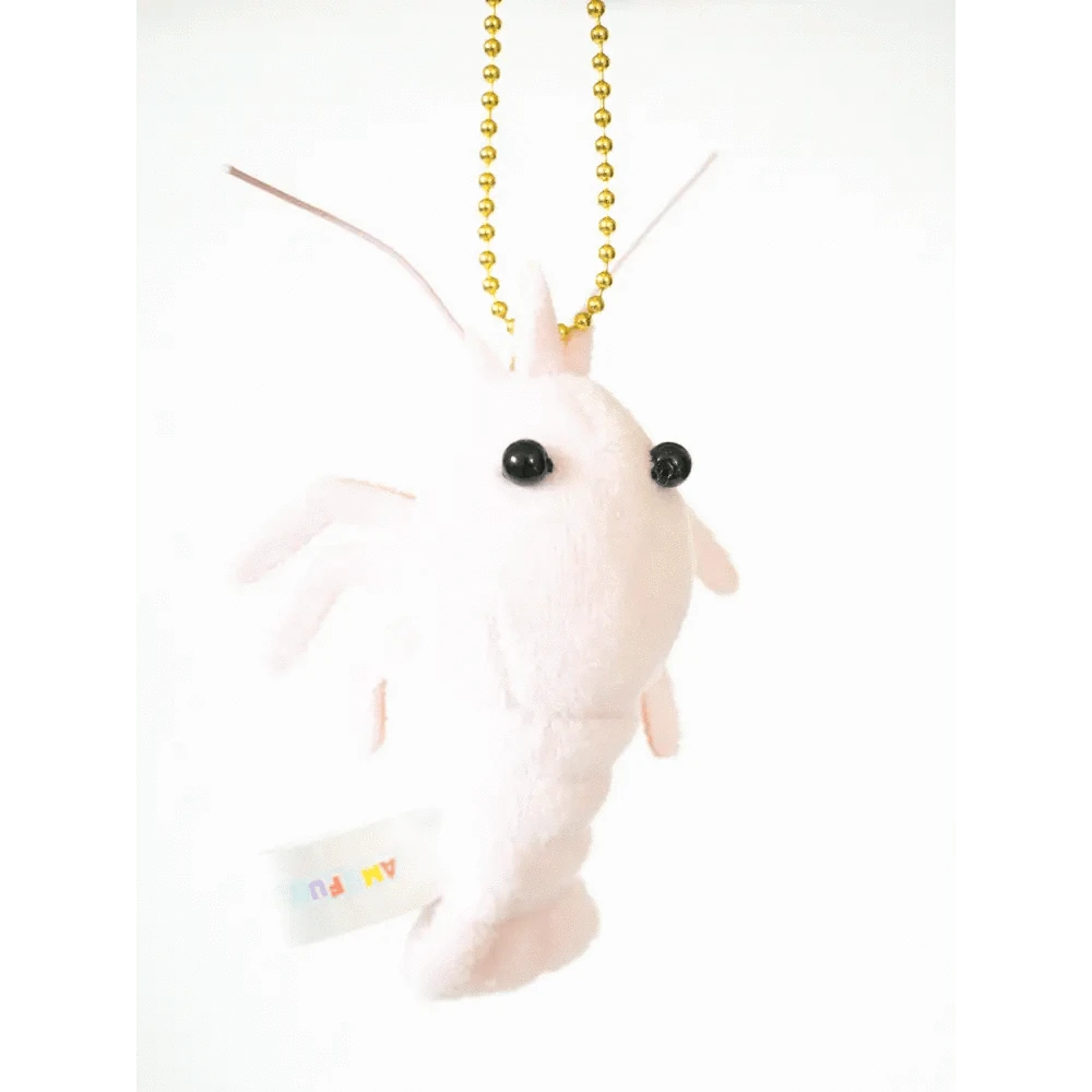 Amuse,Inc. Keychains Pink Shrimp Keychain Plush