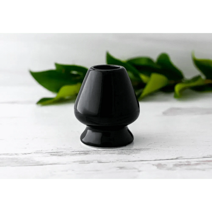 Aprikalife Tea & Tea Sets Black Black Matcha Whisk Holder (Ceramic Chasen Holder)