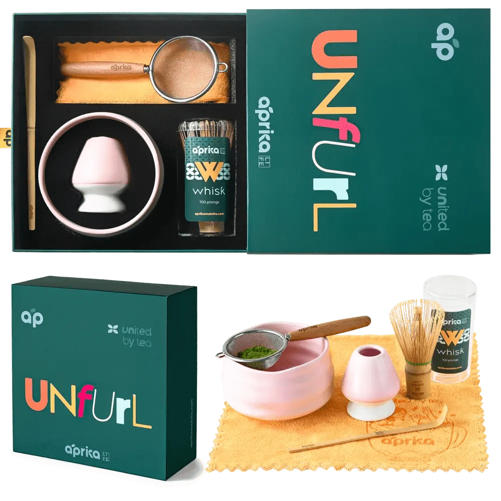 Aprikalife Tea & Tea Sets Ceremonial Matcha Starter Kit (6pcs), Christmas Gift Set