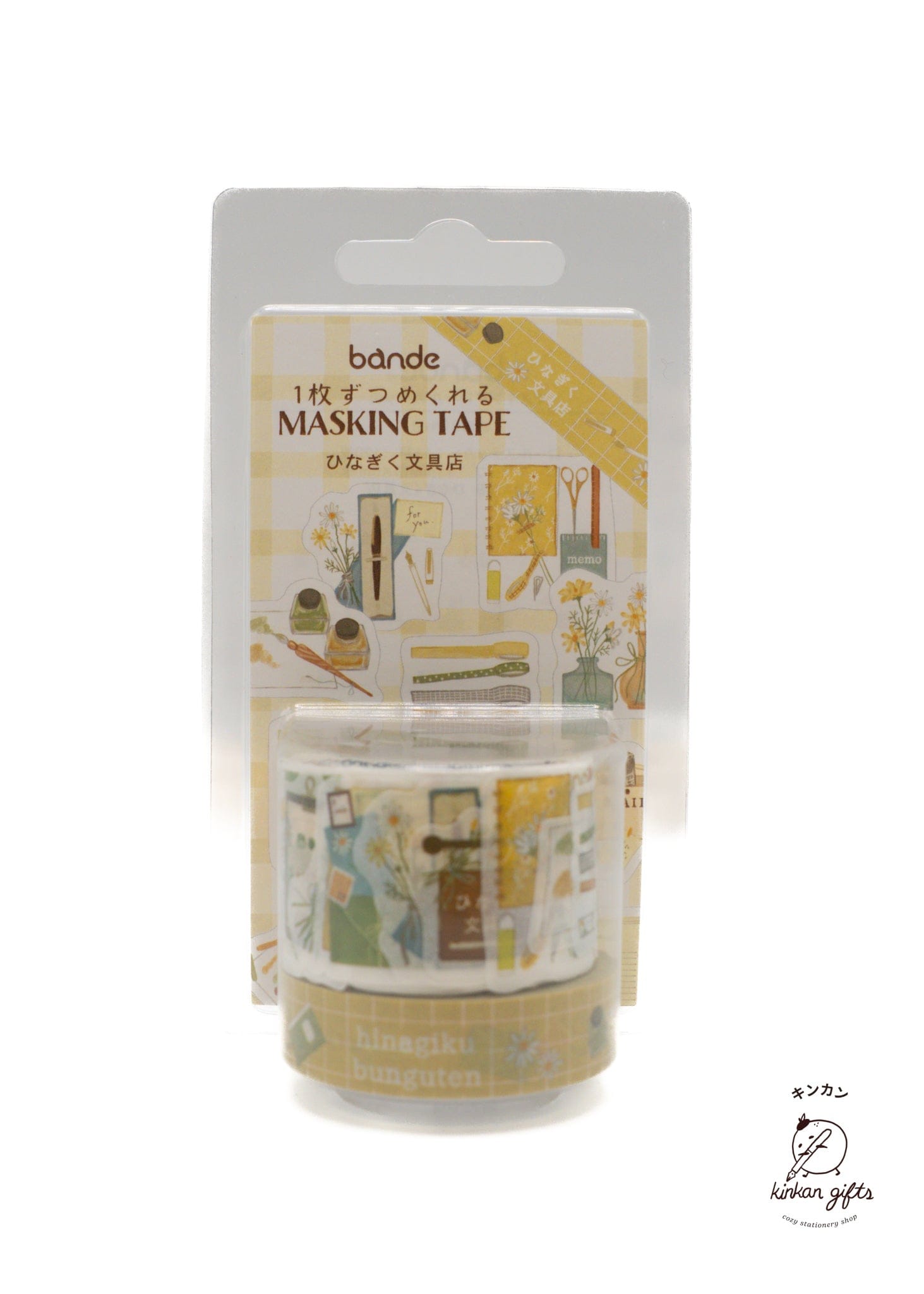 Bande Washi Tape Hinagiku Stationery Store bande Washi Tape Masking Roll Sticker