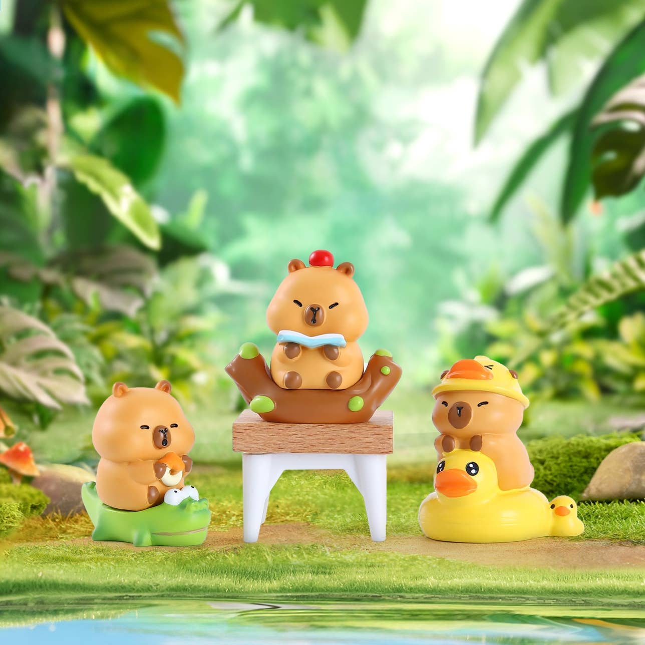 BCmini 71281 Capybara Forest Blind Box-8