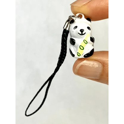 BCmini Keychains Panda Bamboo Bell