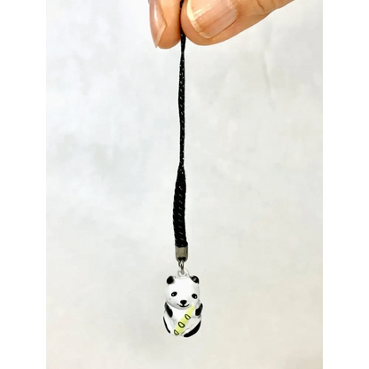 BCmini Keychains Panda Bamboo Bell