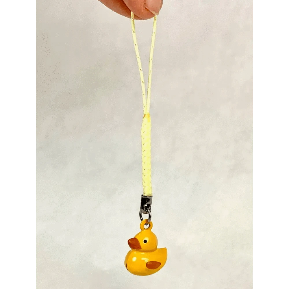 BCmini Keychains Yellow Ducky Bell
