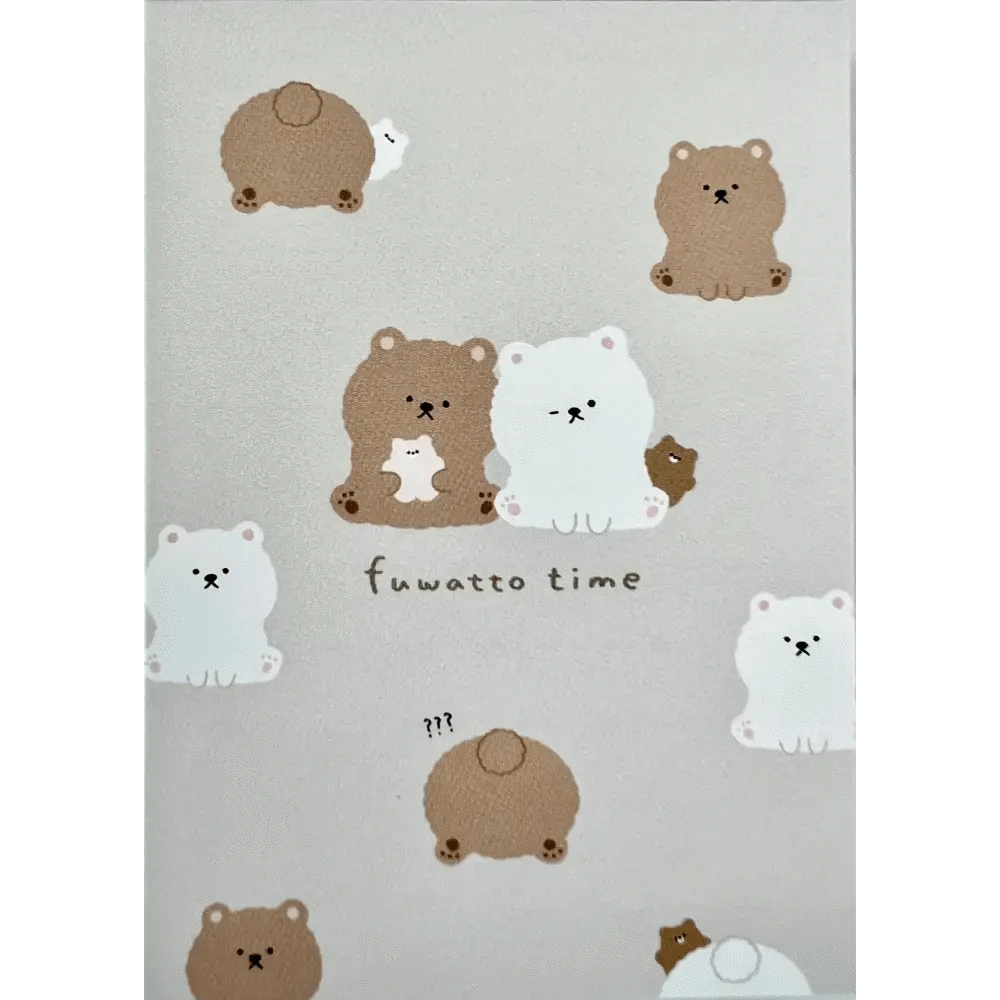 BCmini Memo & Notepads Bear Mini Notepad
