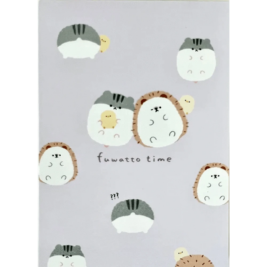 BCmini Memo & Notepads Hamster Hedgehog Mini Notepad