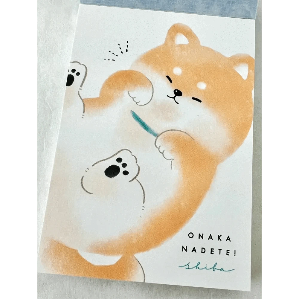 BCmini Notebooks & Notepads CRUX Shiba Dog Mini Notepad-10