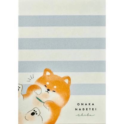 BCmini Notebooks & Notepads CRUX Shiba Dog Mini Notepad-10