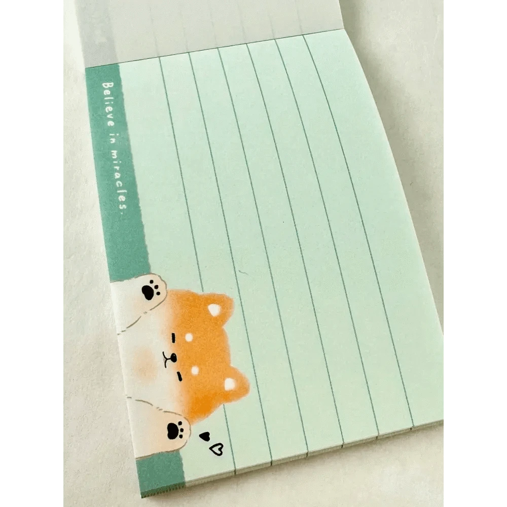 BCmini Notebooks & Notepads CRUX Shiba Dog Mini Notepad-10