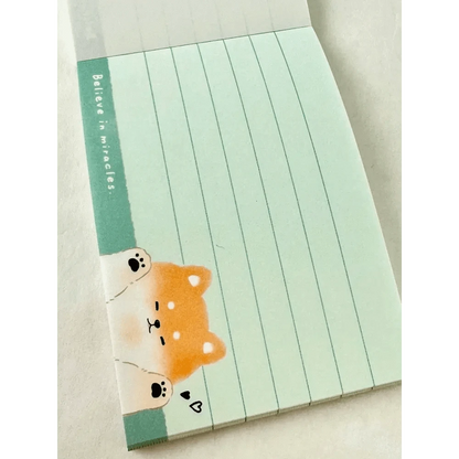 BCmini Notebooks & Notepads CRUX Shiba Dog Mini Notepad-10