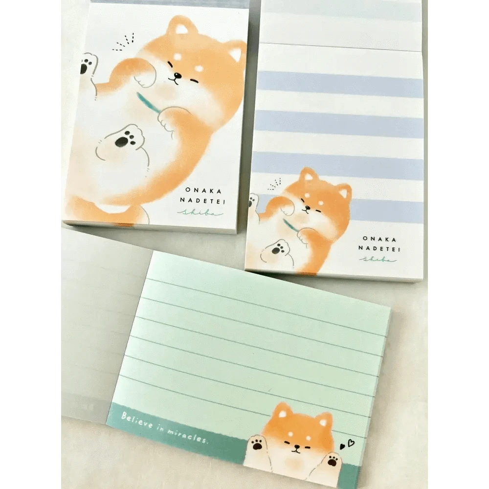 BCmini Notebooks & Notepads CRUX Shiba Dog Mini Notepad-10