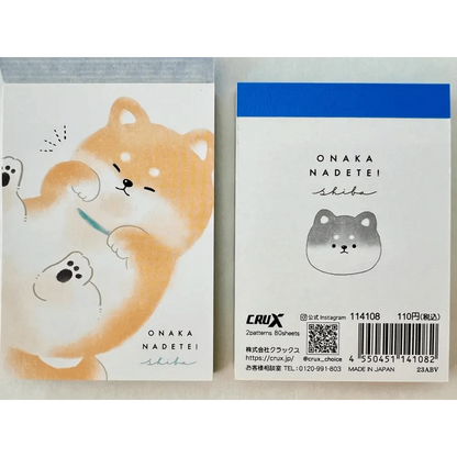 BCmini Notebooks & Notepads CRUX Shiba Dog Mini Notepad-10