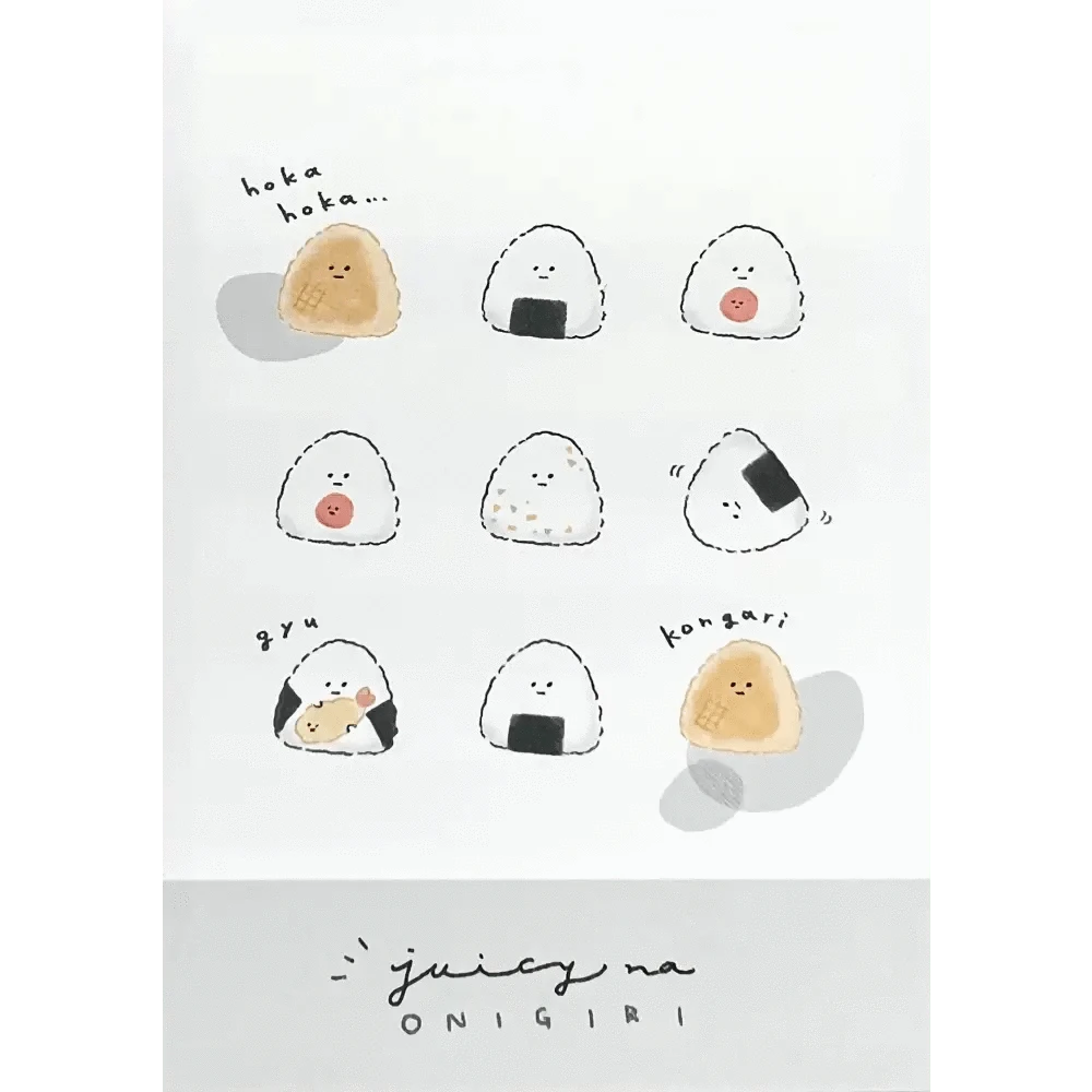 BCmini Notebooks & Notepads Onigiri Mini Notepad