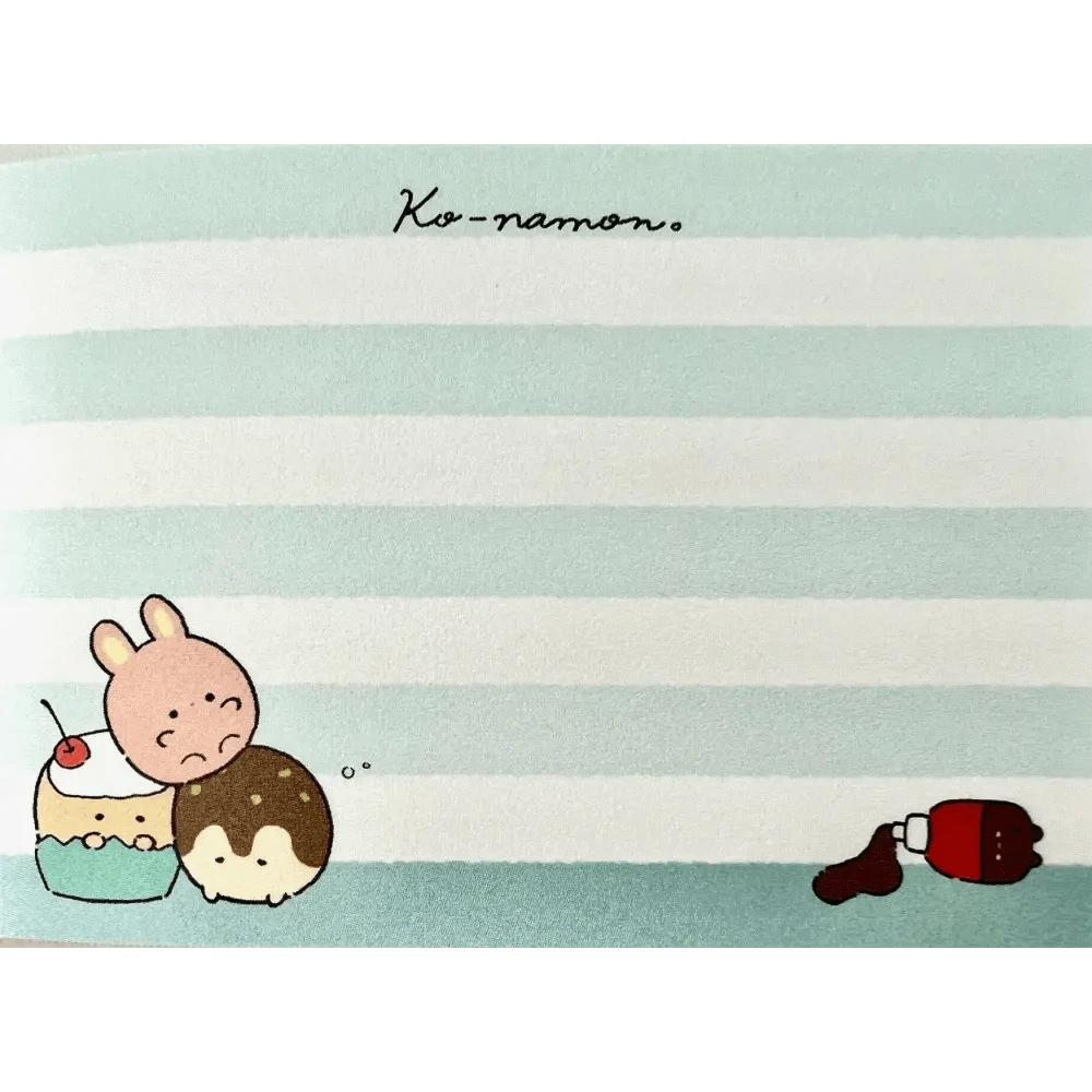 BCmini Notebooks & Notepads Round Animals Takoyaki Mini Notepad