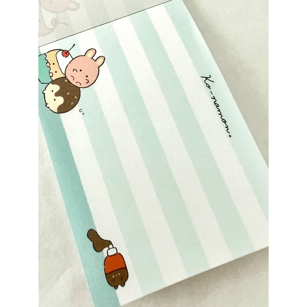 BCmini Notebooks & Notepads Round Animals Takoyaki Mini Notepad