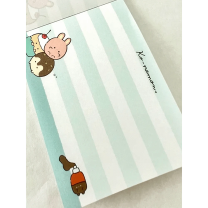 BCmini Notebooks & Notepads Round Animals Takoyaki Mini Notepad