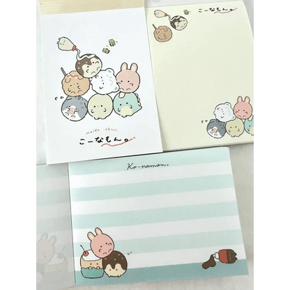 BCmini Notebooks & Notepads Round Animals Takoyaki Mini Notepad