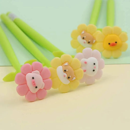 BCmini Pens Blossoming Animals Gel Pen