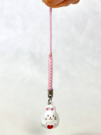 BCmini Rabbit W/heart Bell
