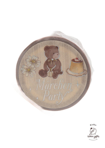 BGM INC. Decorative Tape Milk Tea BGM Washi Tape - Marchen Party