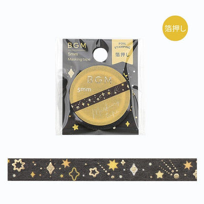 BGM INC. stardust BGM Washi Tape - 5mm